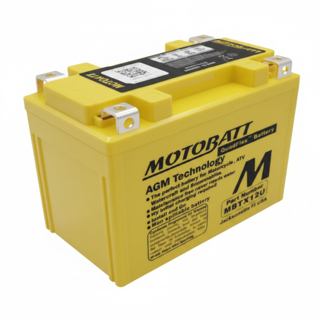 MBTX12U Bateria Motobatt Twins 650 y Bullet 500 Amp:14 CCA:200 Royal Enfield Bullet 500 Eléctrico