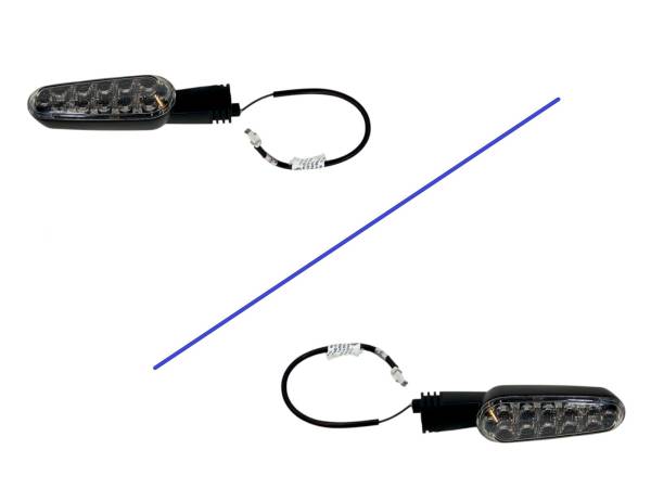 Intermitente Del IZQ / Tras DER Pin Blanco Royal Enfield Bear 650 Eléctrico