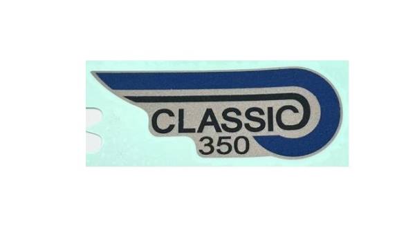 E9 Stickers Lateral Tapa Classic  350  Classic Mantención