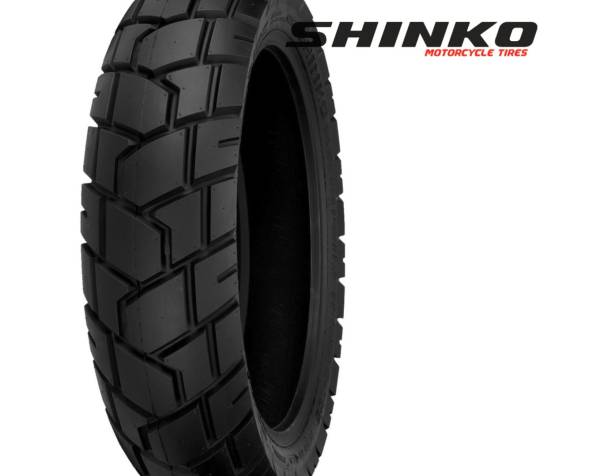 00BD Neumatico Trasero 130/80 R17 Shinko Tipo 70/30 411 Himalayan y Scram Repuesto