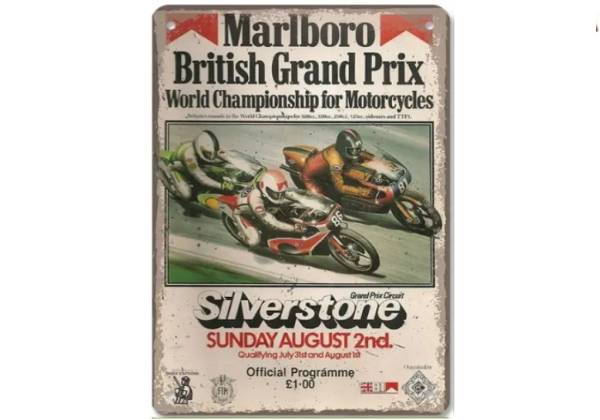 2B Letrero 20x30 British GP Letreros Vintage  Letrero Decorativo 