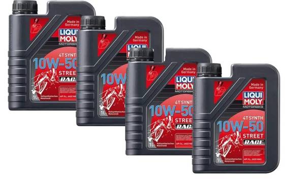 C08Liqui Moly Aceite 10w50 Pack 4L Baterias y Lubricantes  Lubricantes