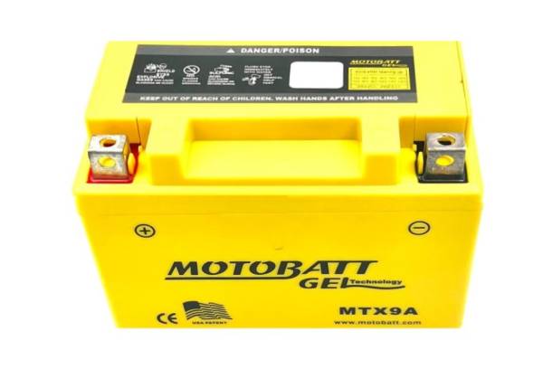 0B09A Motobatt Himalayan y Modelos 350  GEL   Amp:9A   CCA:140 Baterias y Lubricantes  Baterias